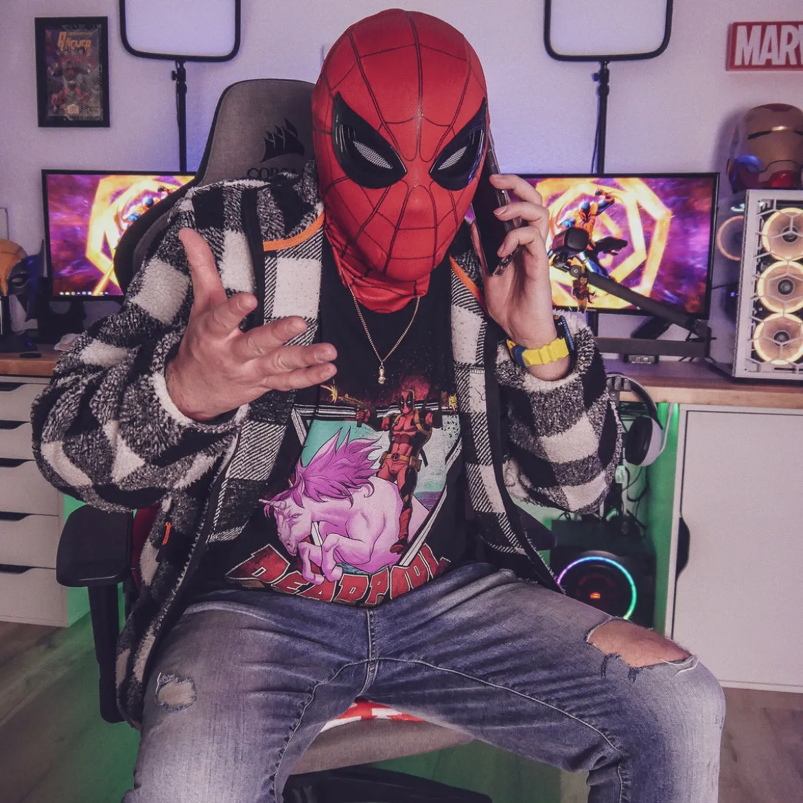 Spider-Man - Elektronische Marvel Legends Maske