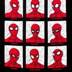 Spider-Man - Emotions T-Shirt schwarz