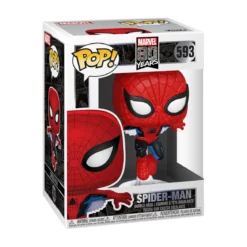 Spider-Man - First Appearance Marvel 80th Funko Pop Wackelkopf-Figur
