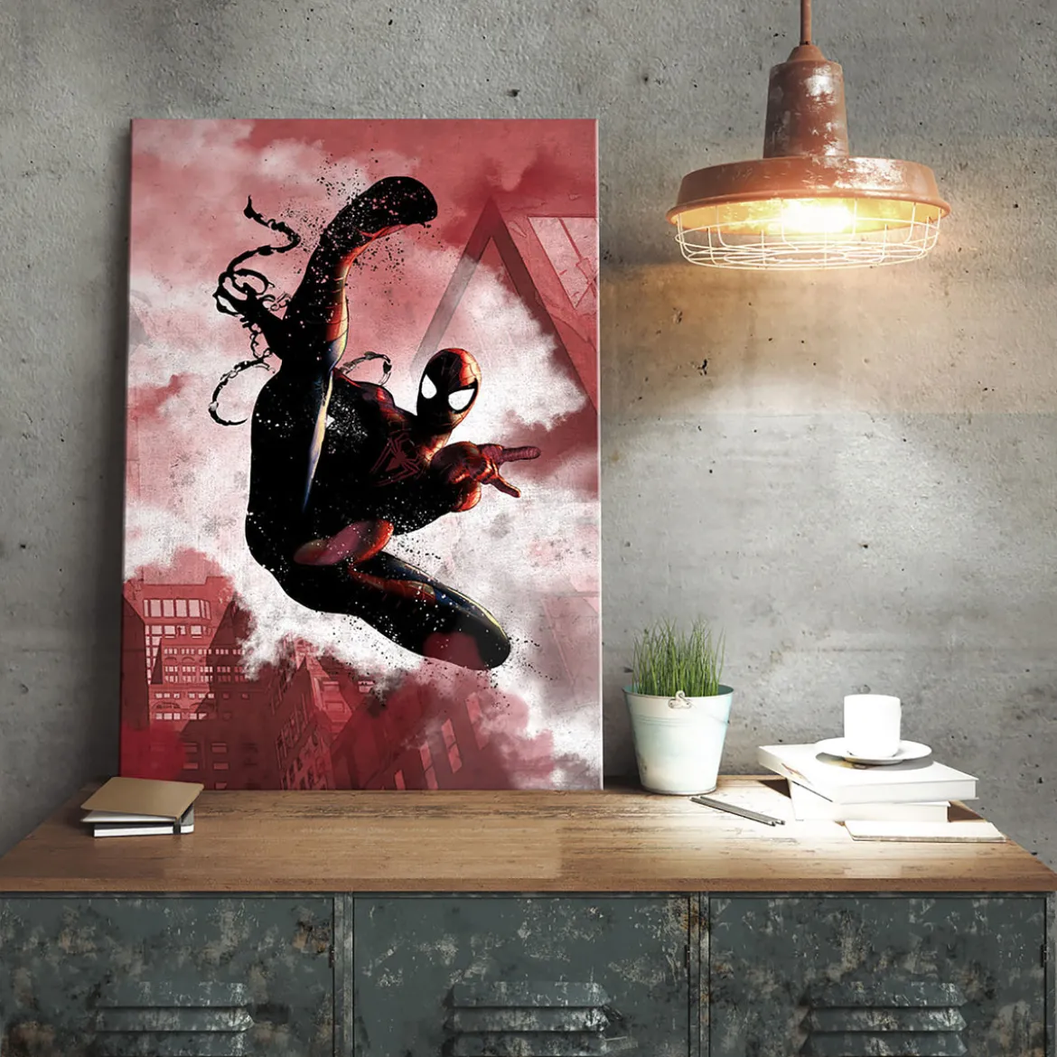 Spider-Man Metall Poster