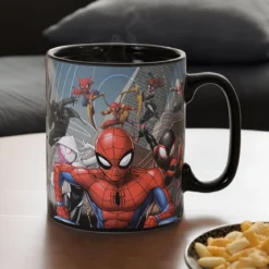 Spider-Man - Multiverse Thermoeffekt Tasse
