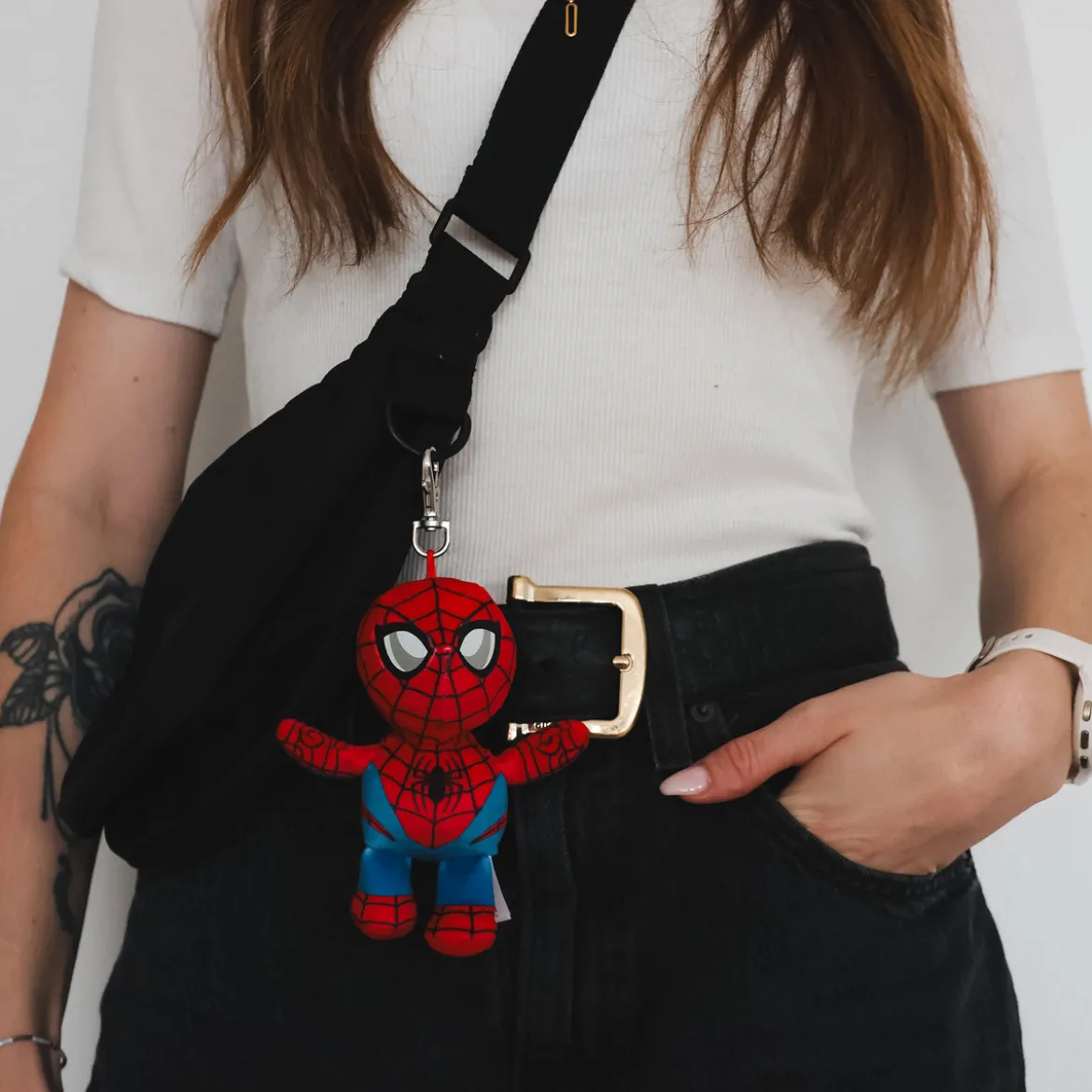 Spider-Man Plüsch Schlüsselanhänger - Marvel