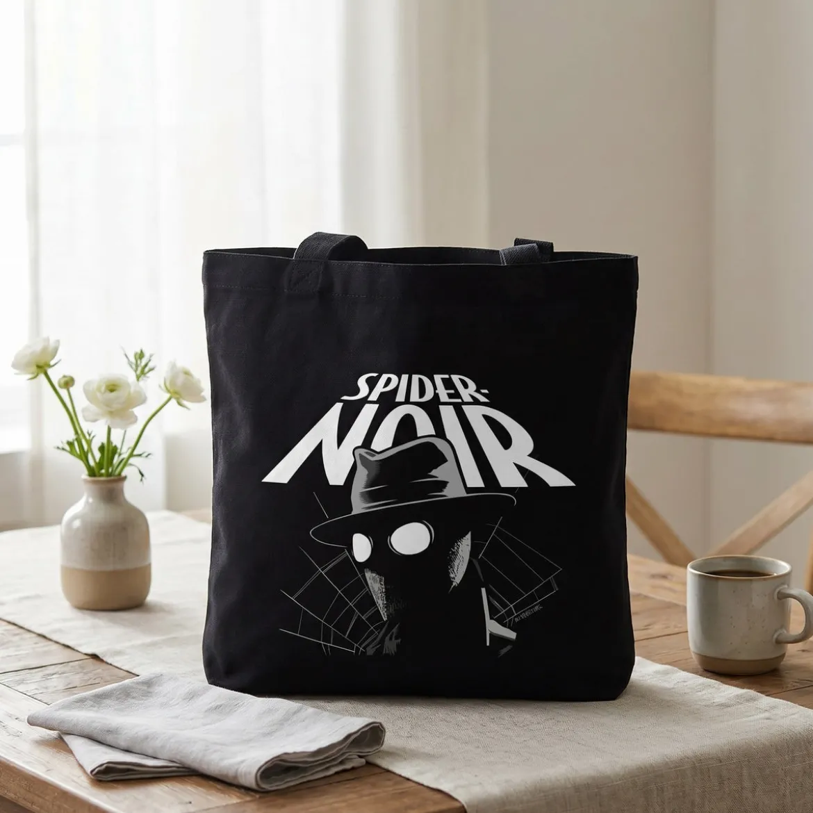Spider-Man - Spider-Noir Jutebeutel schwarz
