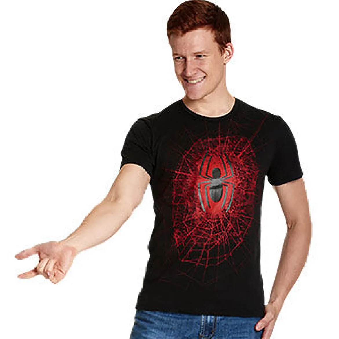 Spider-Man - Spider Web T-Shirt schwarz