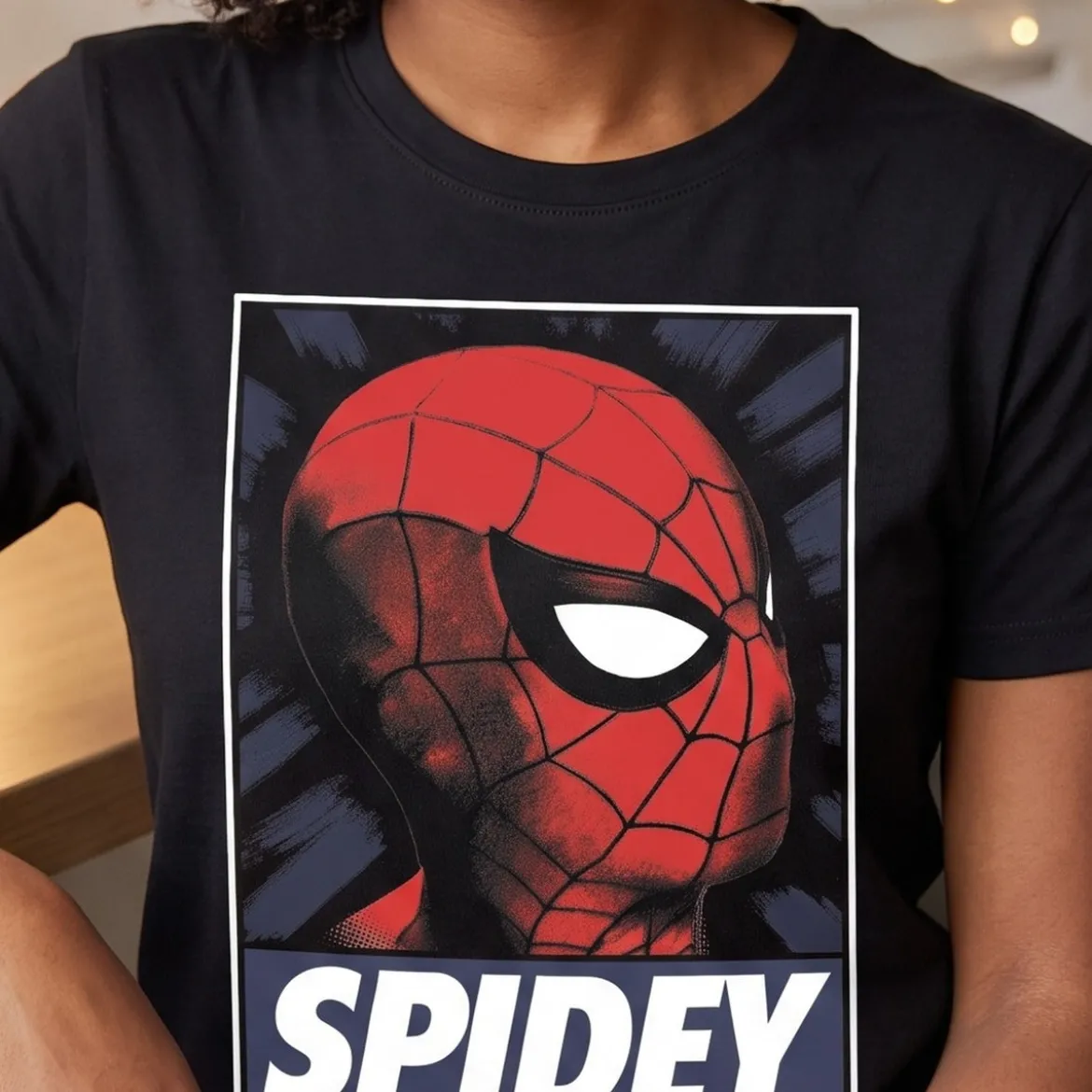Spider-Man - Spidey Great Power T-Shirt schwarz