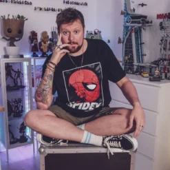 Spider-Man - Spidey Great Power T-Shirt schwarz