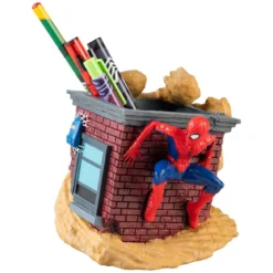 Spider-Man Stiftehalter mit Schreibwaren-Set