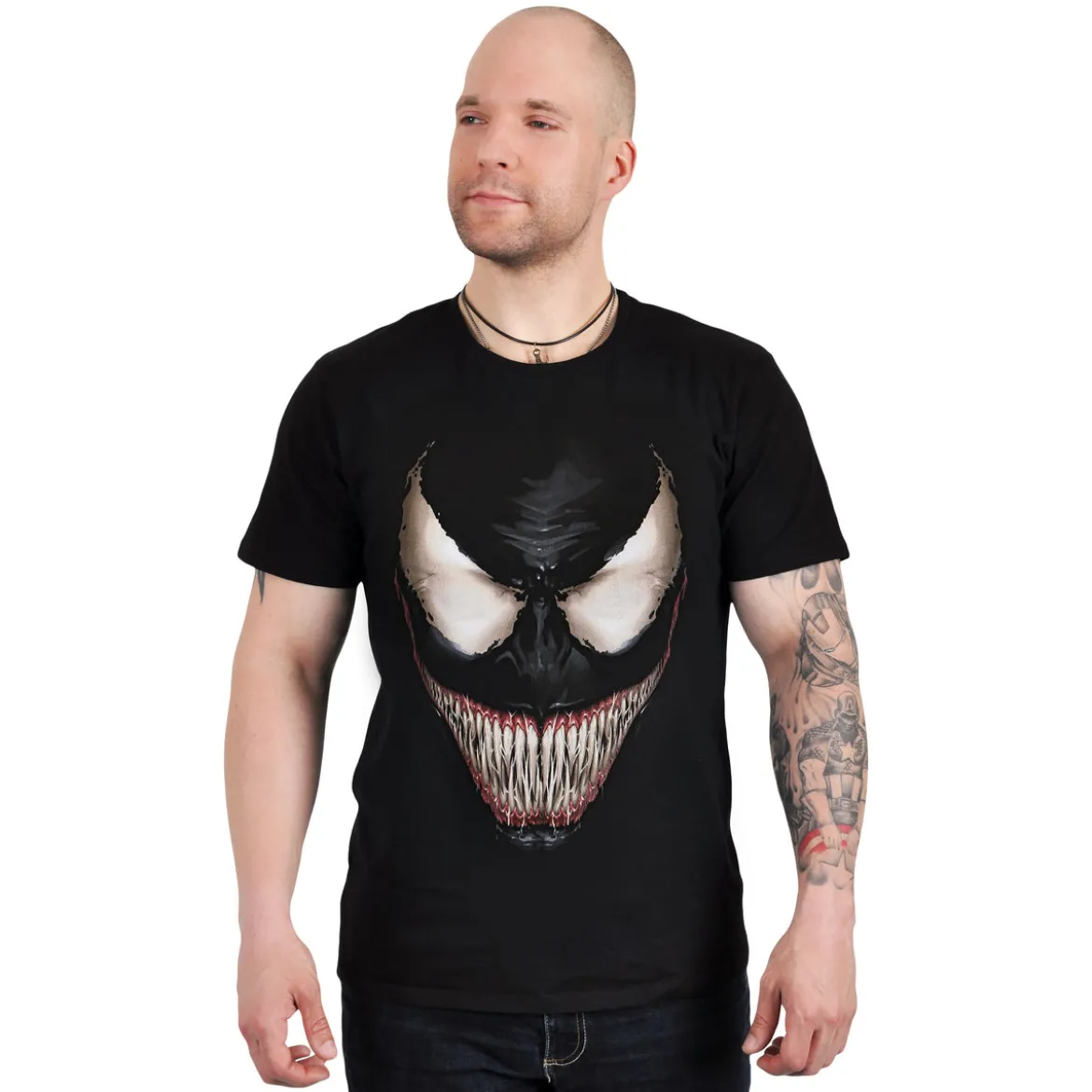 Spider-Man - Venom Smile T-Shirt schwarz
