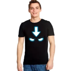 Spirit T-Shirt für Avatar Aang Fans schwarz