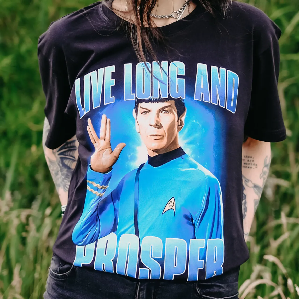 Spock Live Long And Prosper T-Shirt - Star Trek