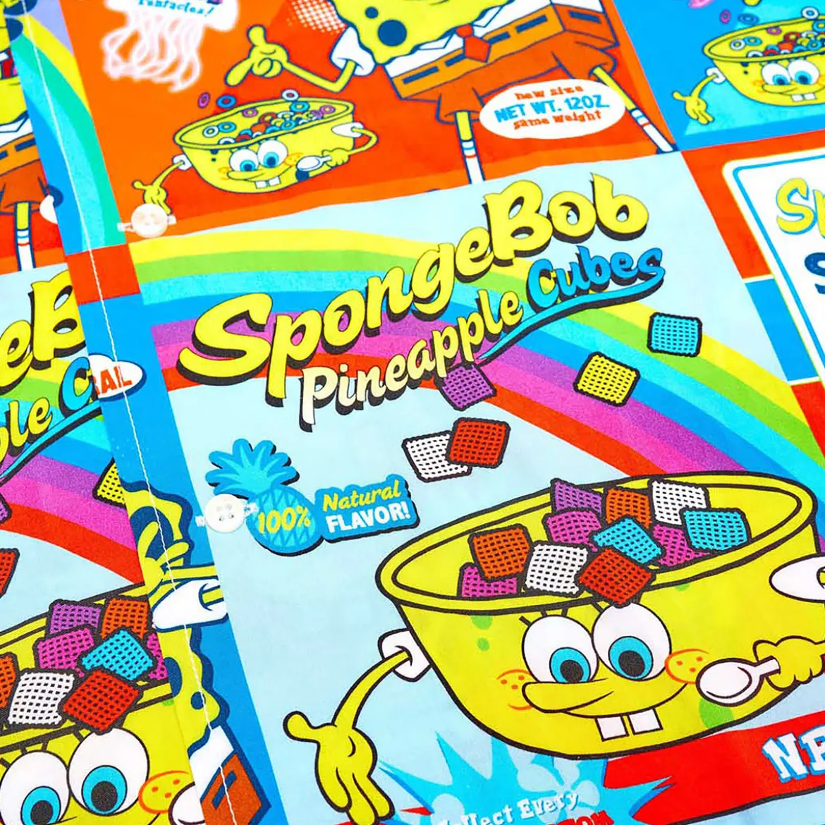 SpongeBob - Breakfast Kurzarm-Hemd