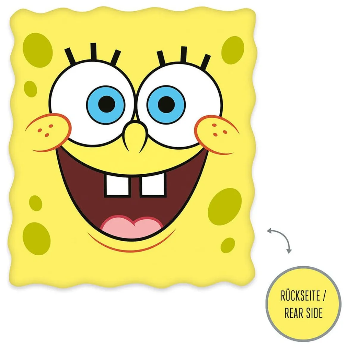 SpongeBob Dekokissen Spongbob Head 27 x 31 cm