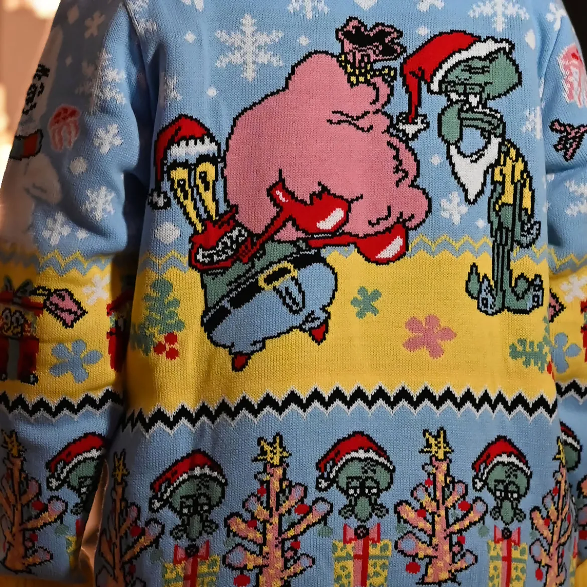 SpongeBob - Krabby Christmas Strickpullover