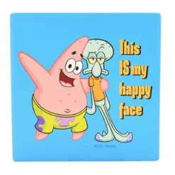 Spongebob - Patrick This Is My Happy Face Untersetzer