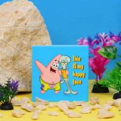 Spongebob - Patrick This Is My Happy Face Untersetzer