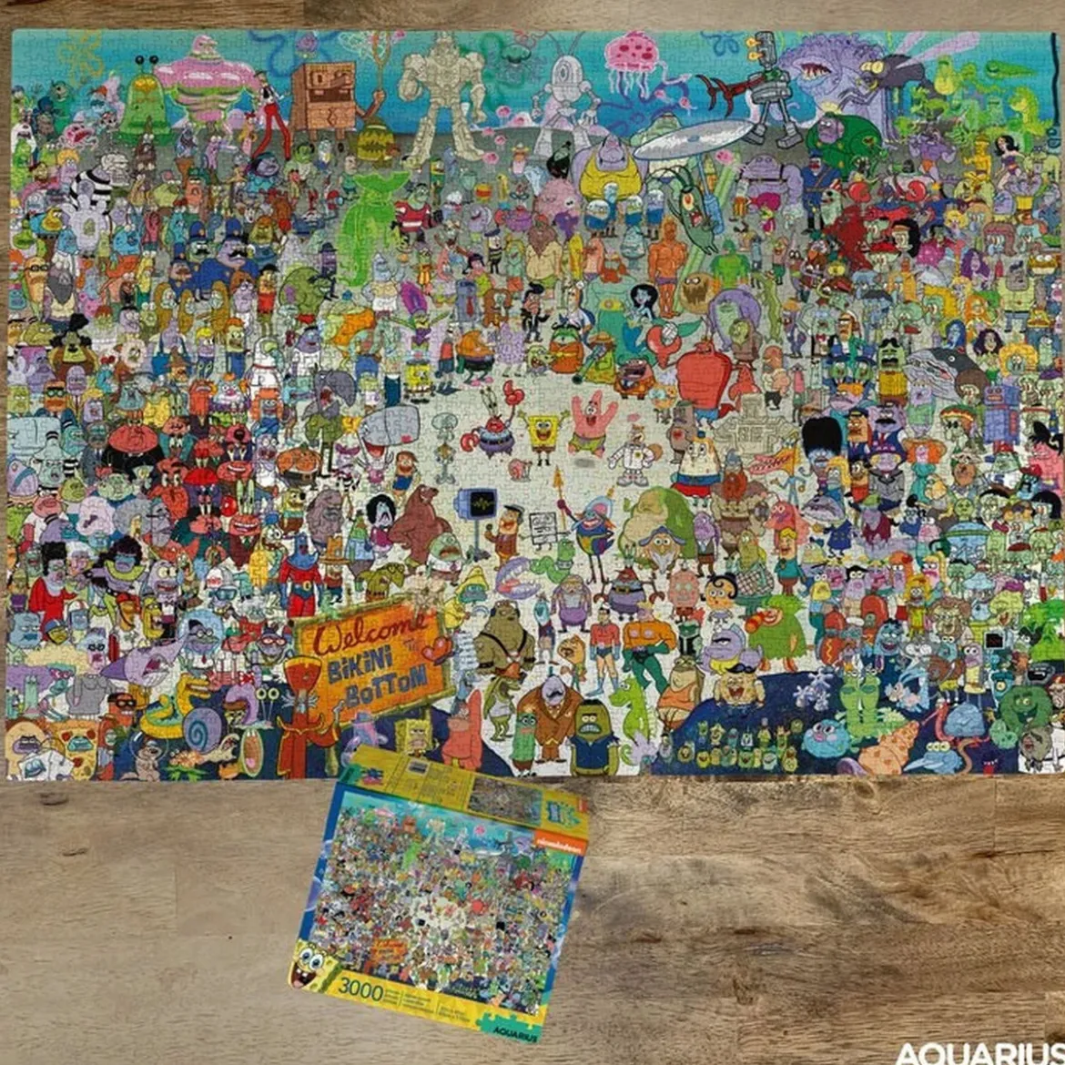 SpongeBob Puzzle Bikini Bottom (3000 Teile)