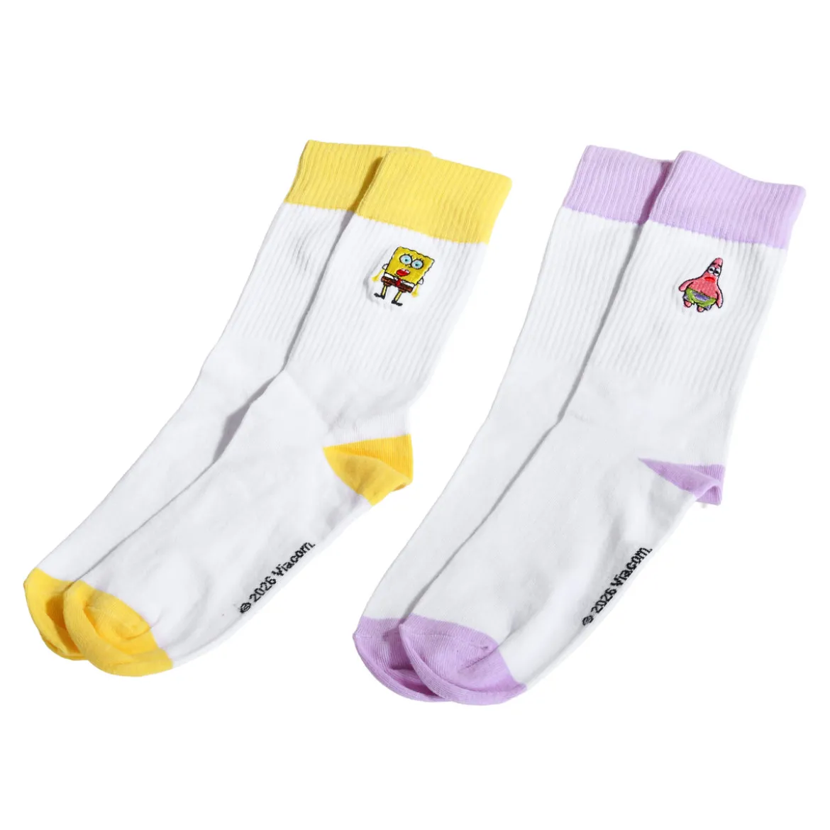 SpongeBob Schwammkopf - Patrick und SpongeBob Socken 2er Set