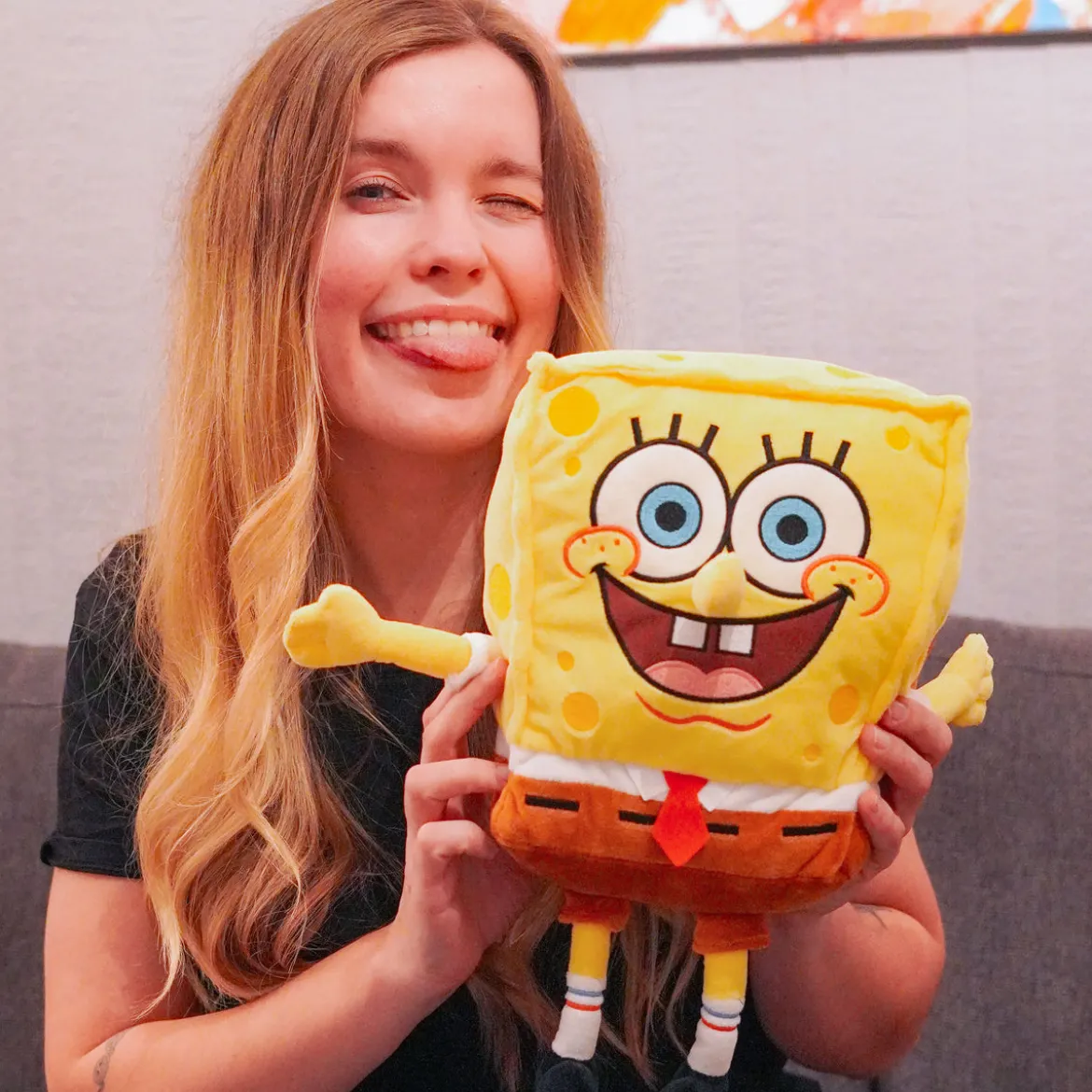 SpongeBob Schwammkopf Plüsch Figur 30 cm