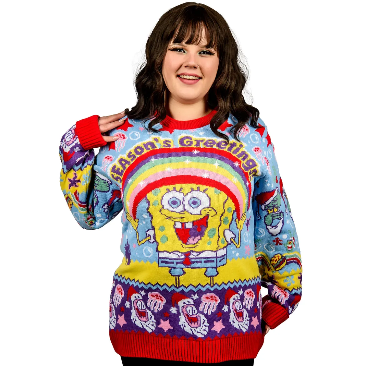SpongeBob - Seasons Greetings Strickpullover
