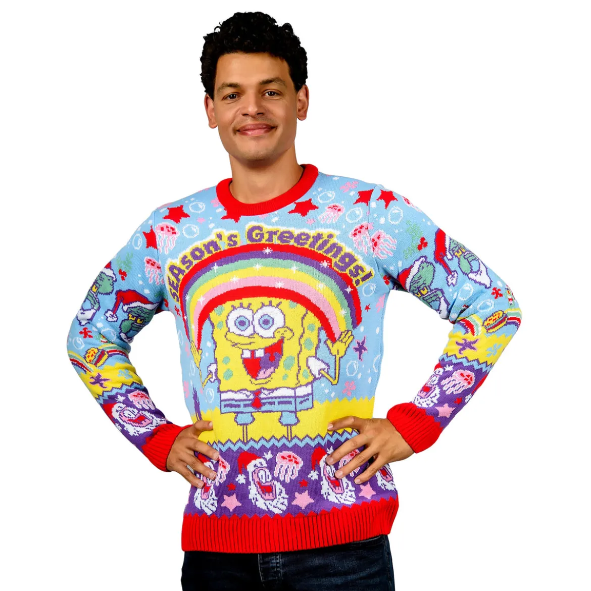 SpongeBob - Seasons Greetings Strickpullover
