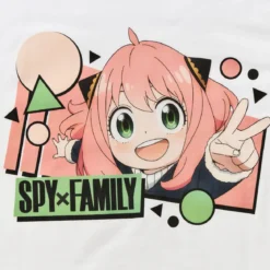 Spy x Family - Anya Flash T-Shirt weiß