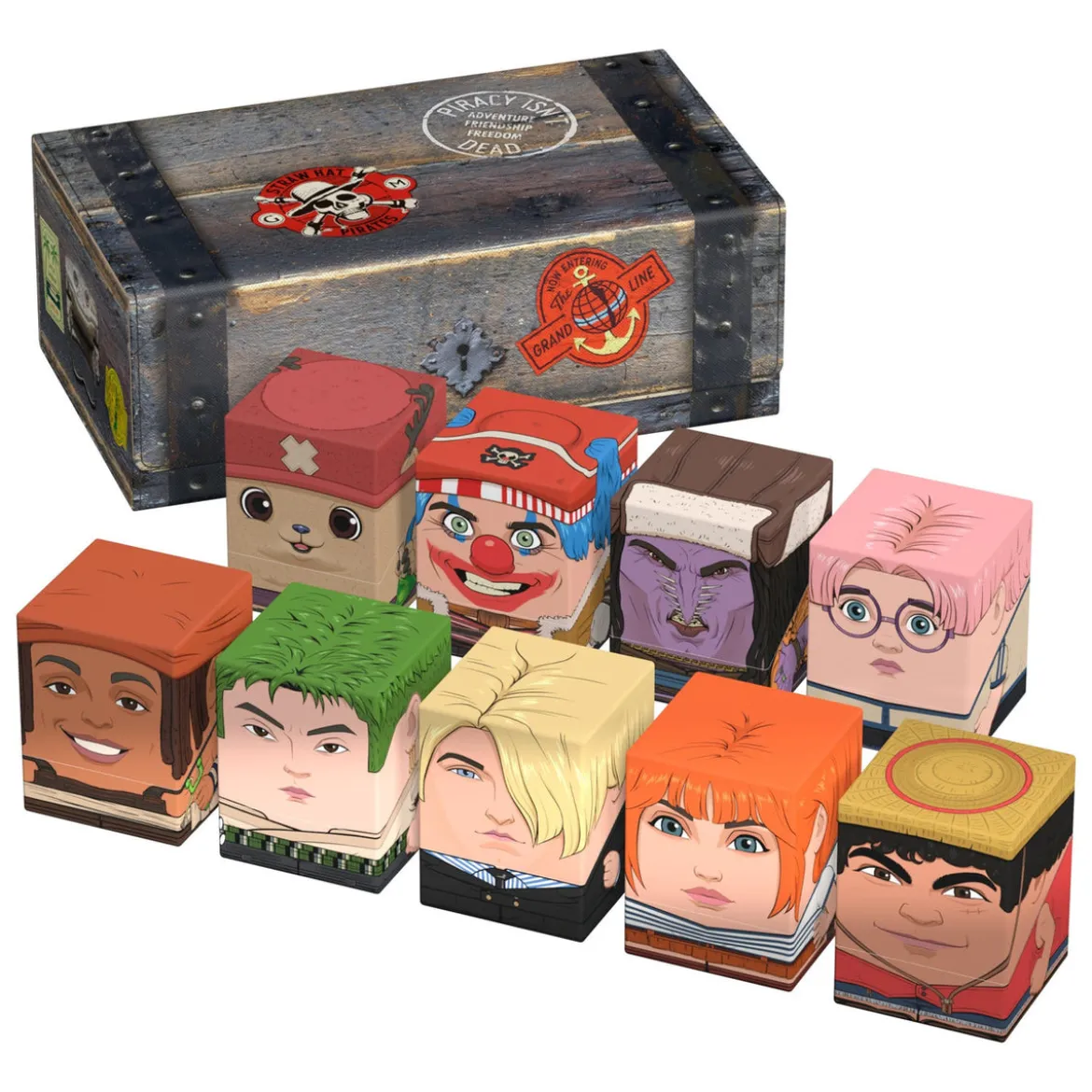 Squaroes Collectors Case 800 ONE PIECE - Wooden Chest