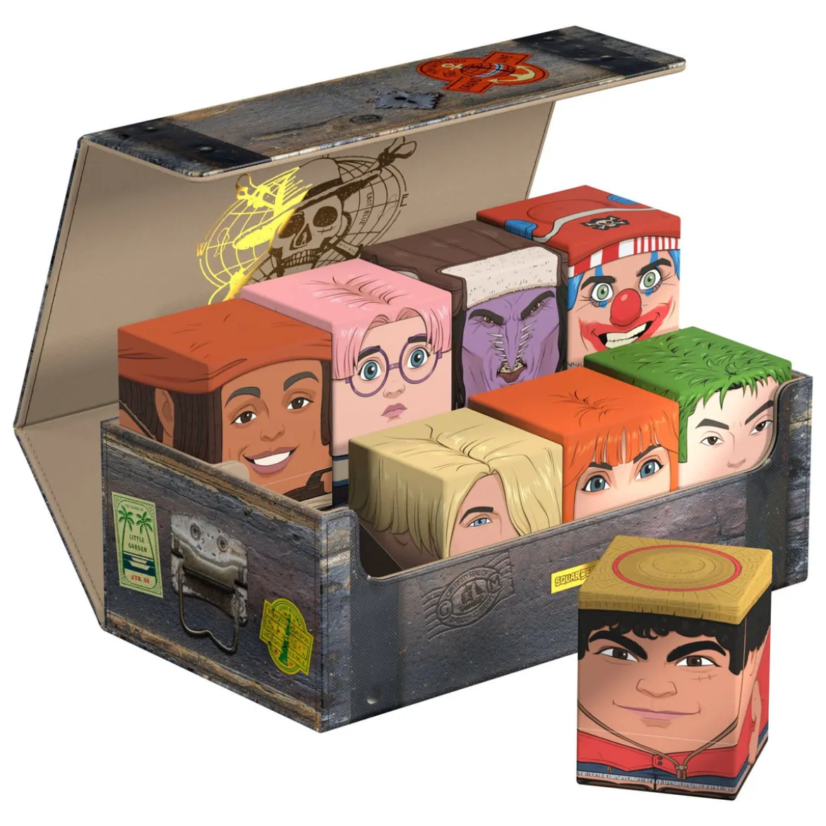 Squaroes Collectors Case 800 ONE PIECE - Wooden Chest