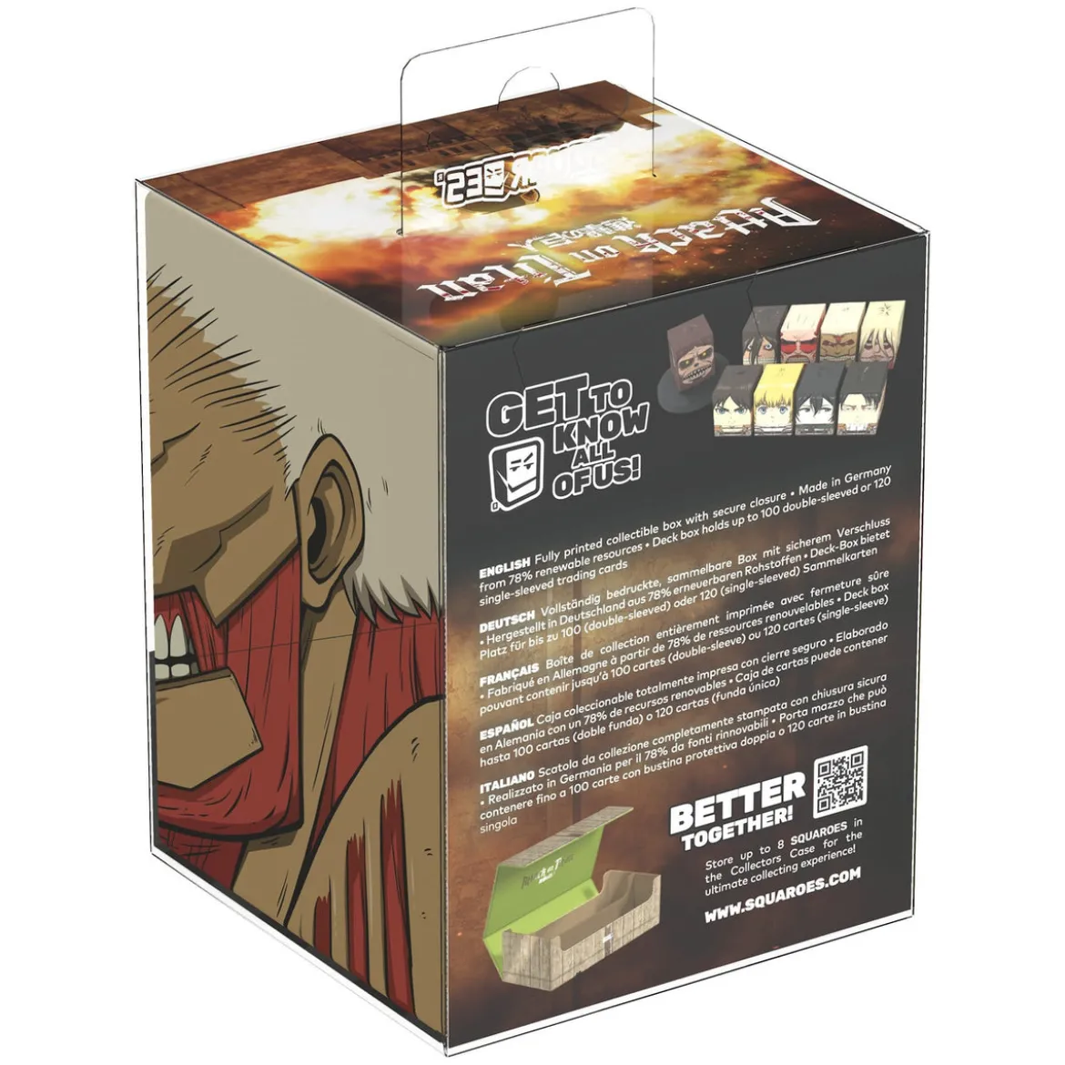 Squaroes Squaroe Attack on Titan AOT007 - Armored Titan