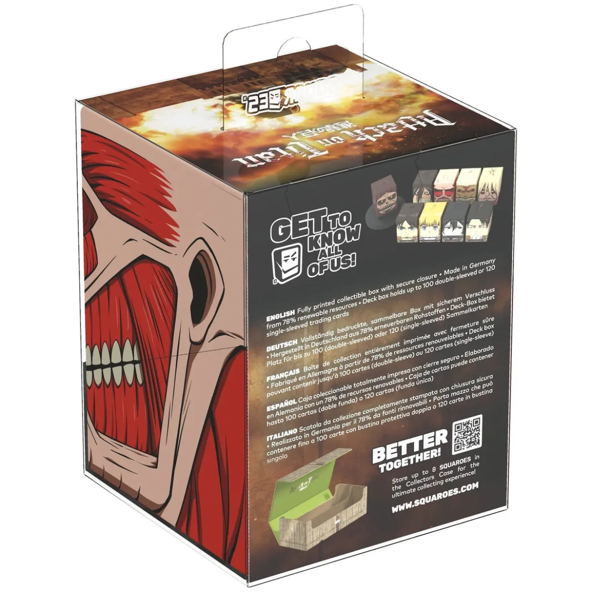 Squaroes Squaroe Attack on Titan AOT006 - Colossal Titan