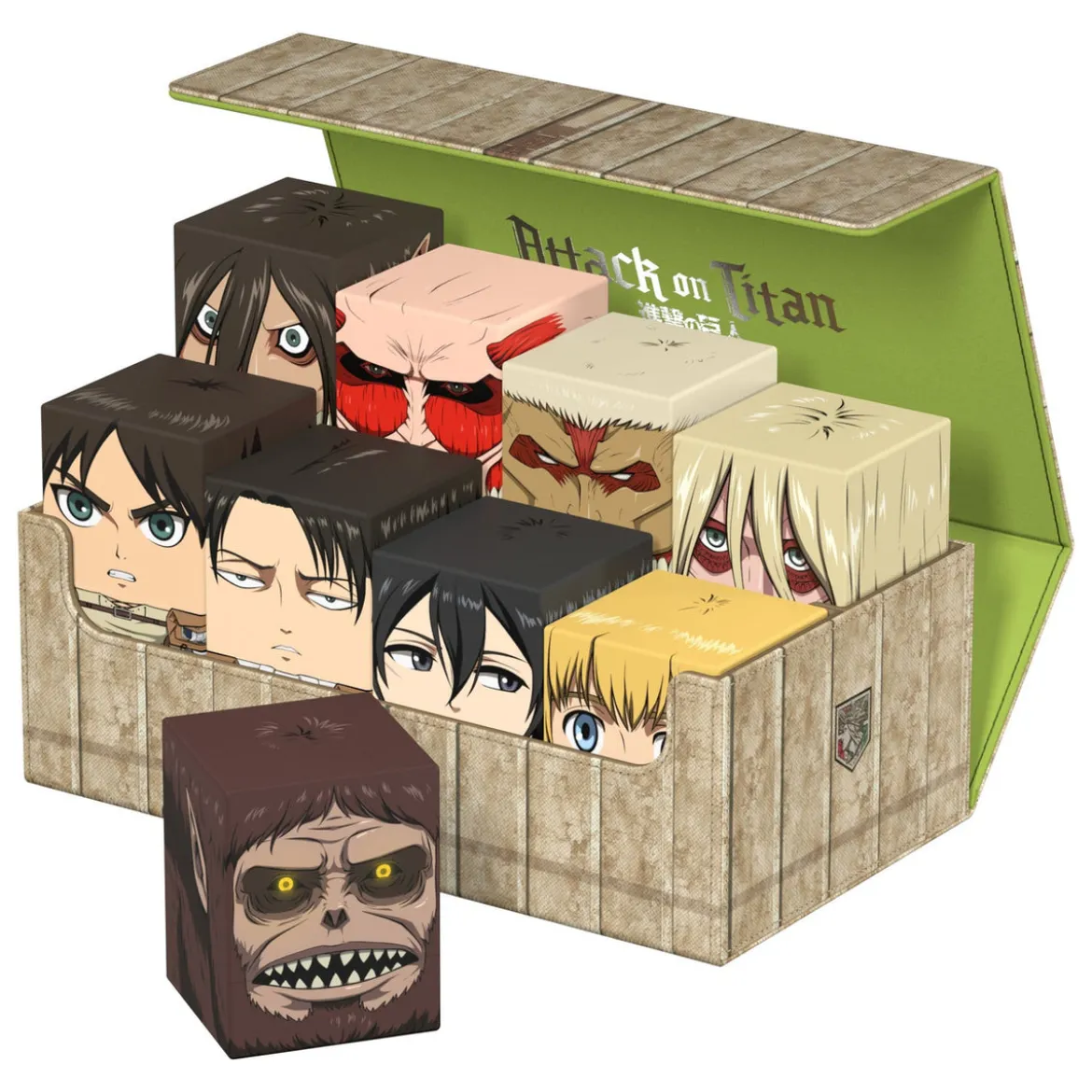Squaroes Squaroe Attack on Titan Collectors Case - Shiganshina District