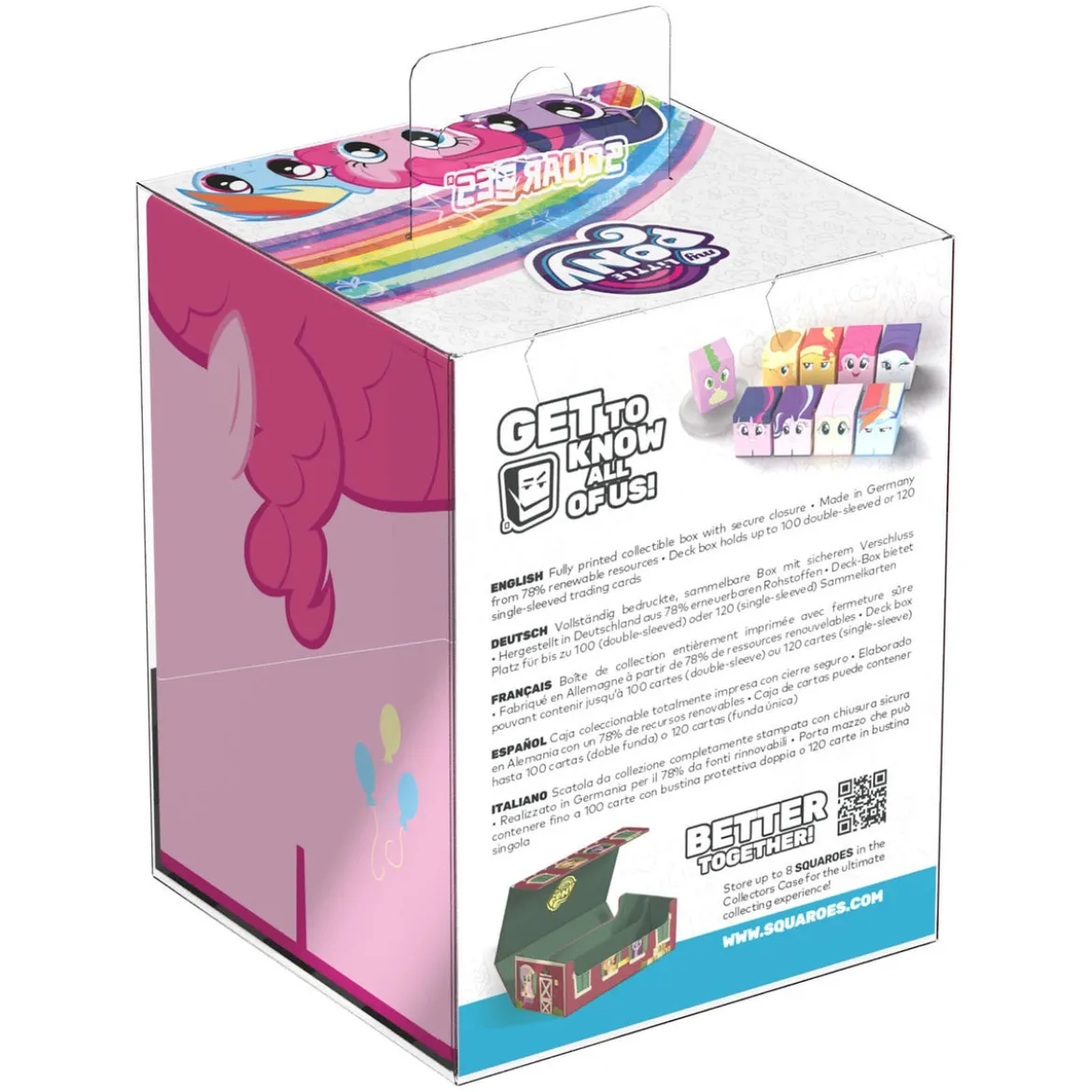 Squaroes Squaroe My Little Pony "Friendship is Magic" MLP006 - Pinkamena Pie