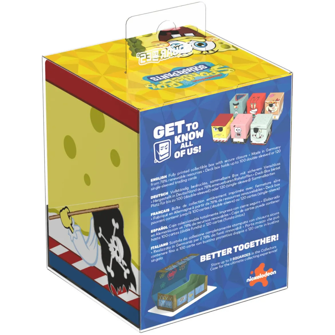 Squaroes Squaroe SpongeBob SquarePants™ SB015 - Pirate Spongebob