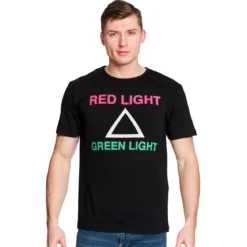 Squid Game - Red Light Green Light T-Shirt schwarz