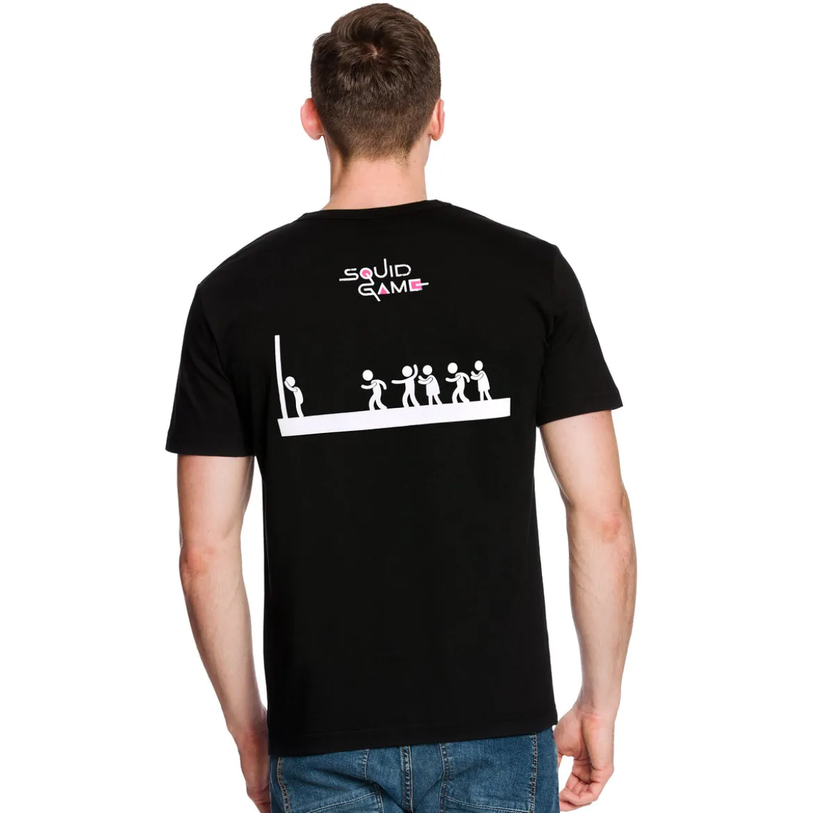 Squid Game - Red Light Green Light T-Shirt schwarz