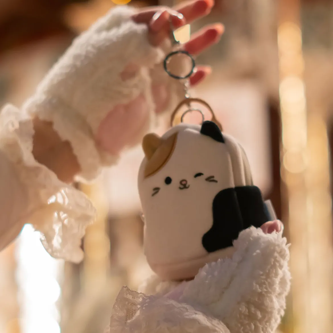 Squishmallows - Cameron Rucksack Plüsch Schlüsselanhänger