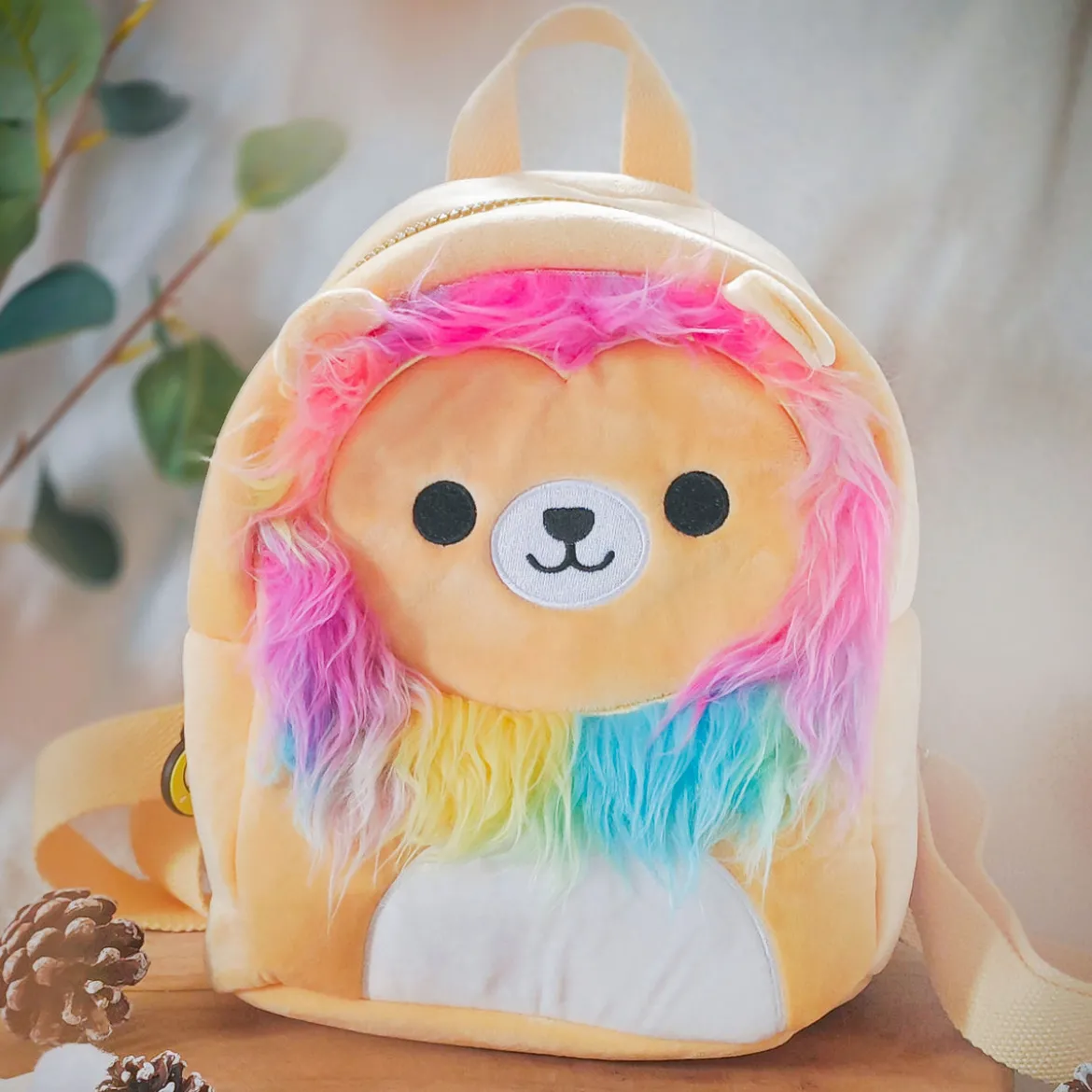 Squishmallows - Leonard Plüsch Mini Rucksack