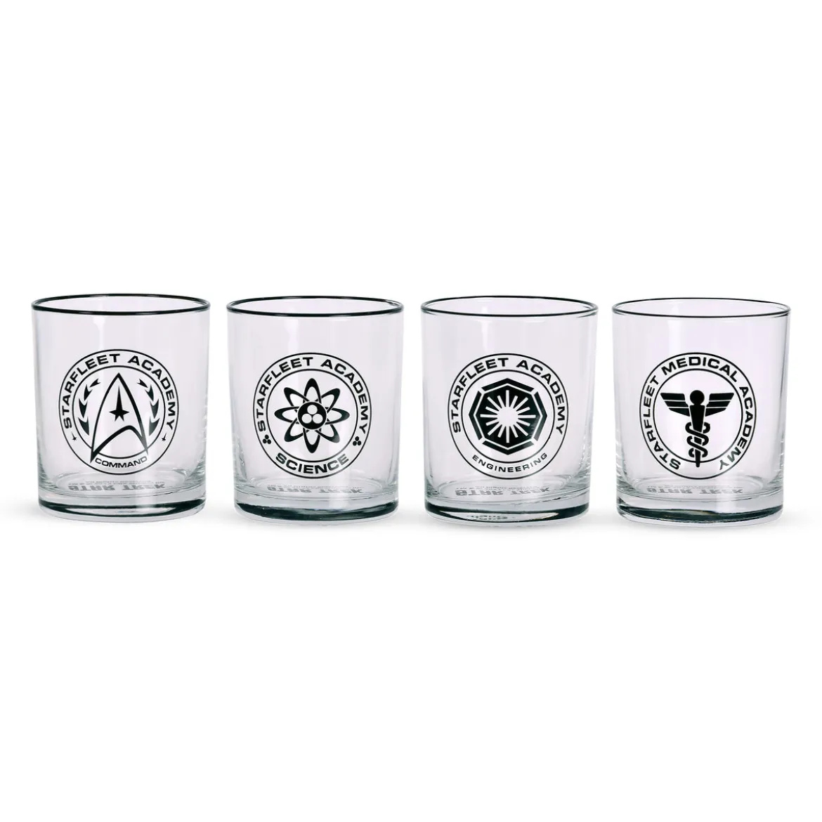 Starfleet Academy Gläser 4er Set - Star Trek