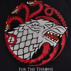 Stark & Targaryen For The Throne T-Shirt - Game of Thrones