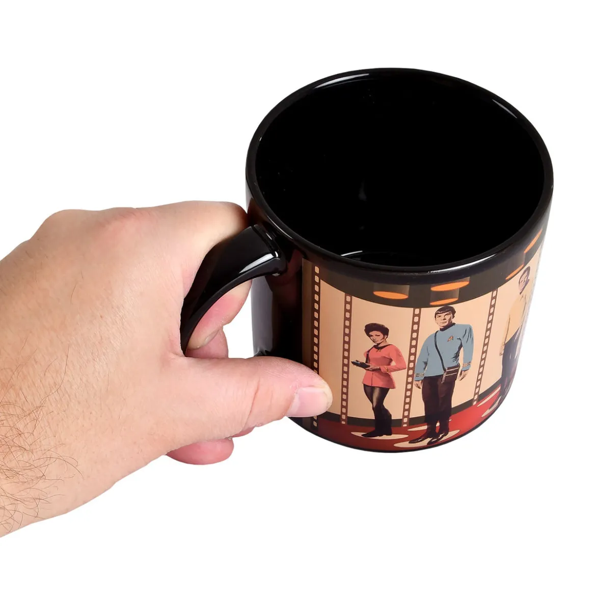 Star Trek - Beam to Planet Thermoeffekt Tasse