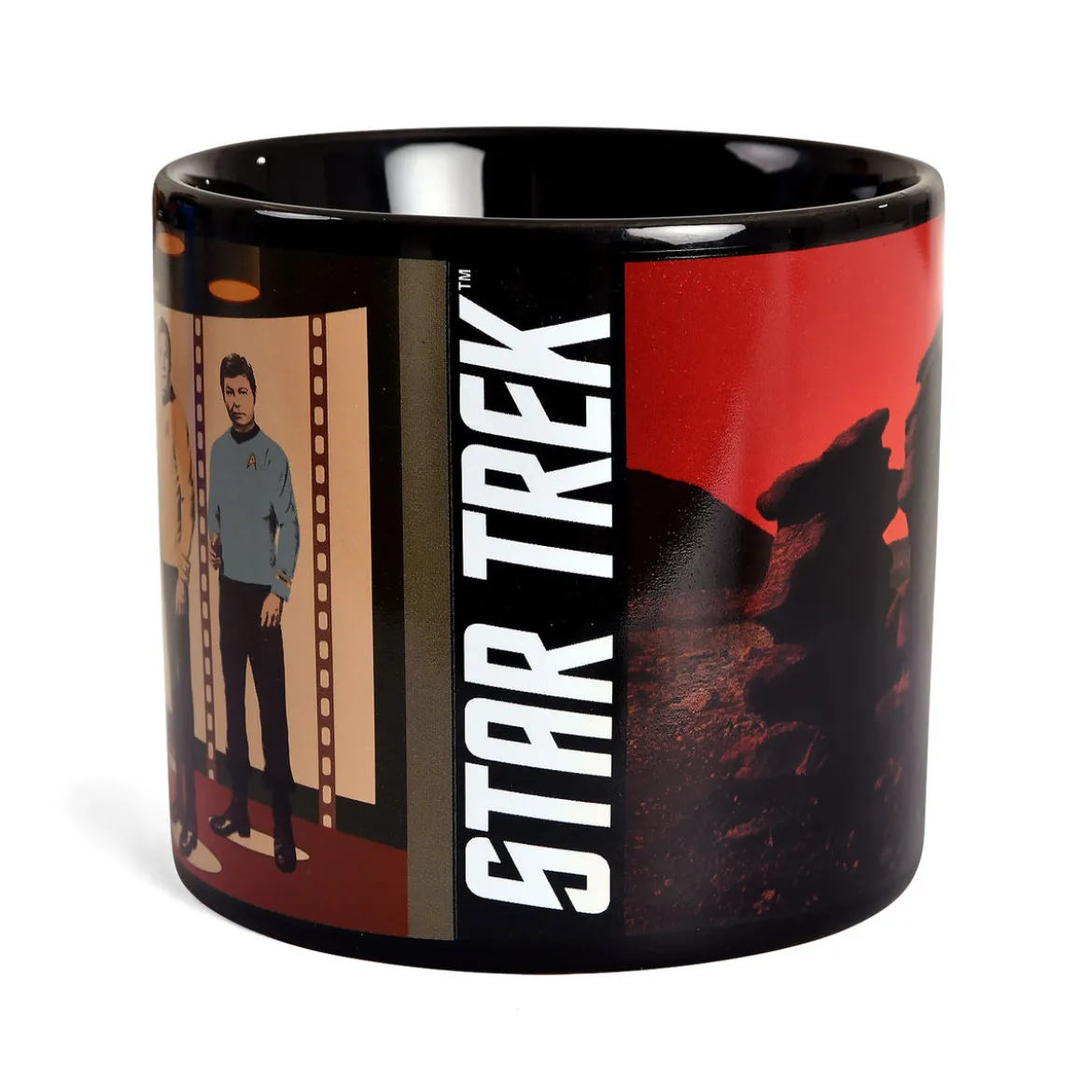 Star Trek - Beam to Planet Thermoeffekt Tasse