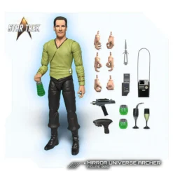 Star Trek: Enterprise Actionfigur 1/12 Mirror Universe