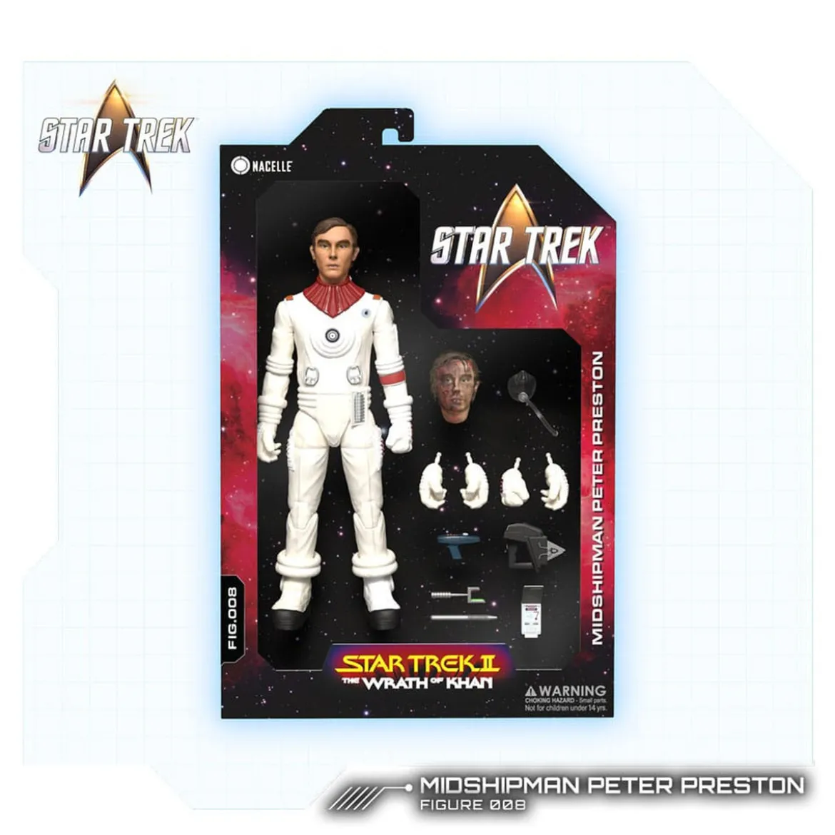 Star Trek II: Der Zorn des Khan Actionfigur 1/12 Peter