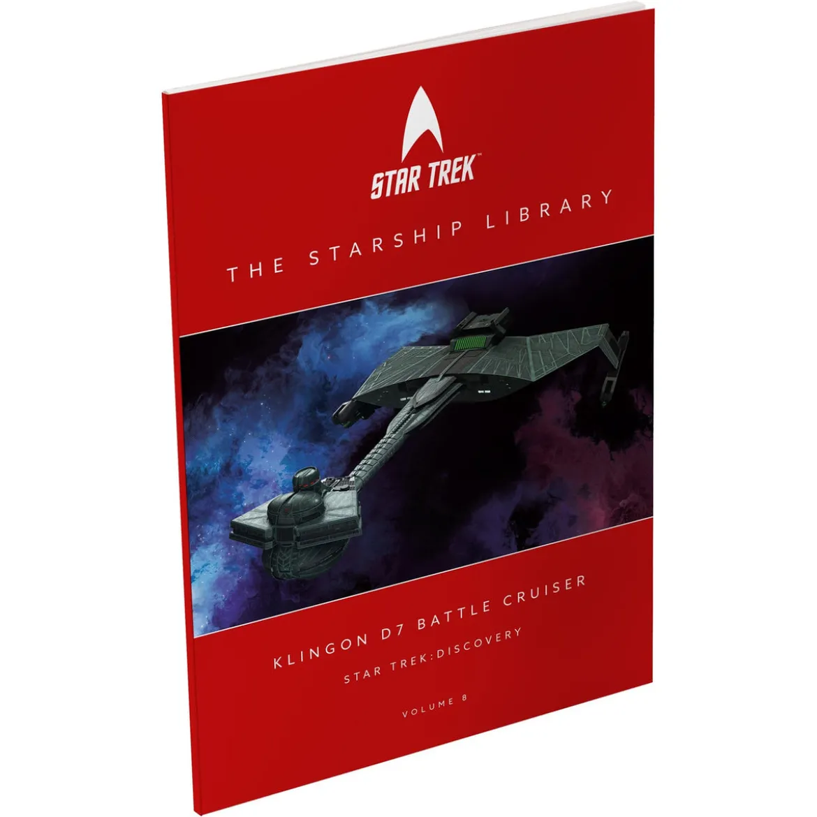 Star Trek Library Die-Cast Klingon D7 Battle Cruiser 10 cm