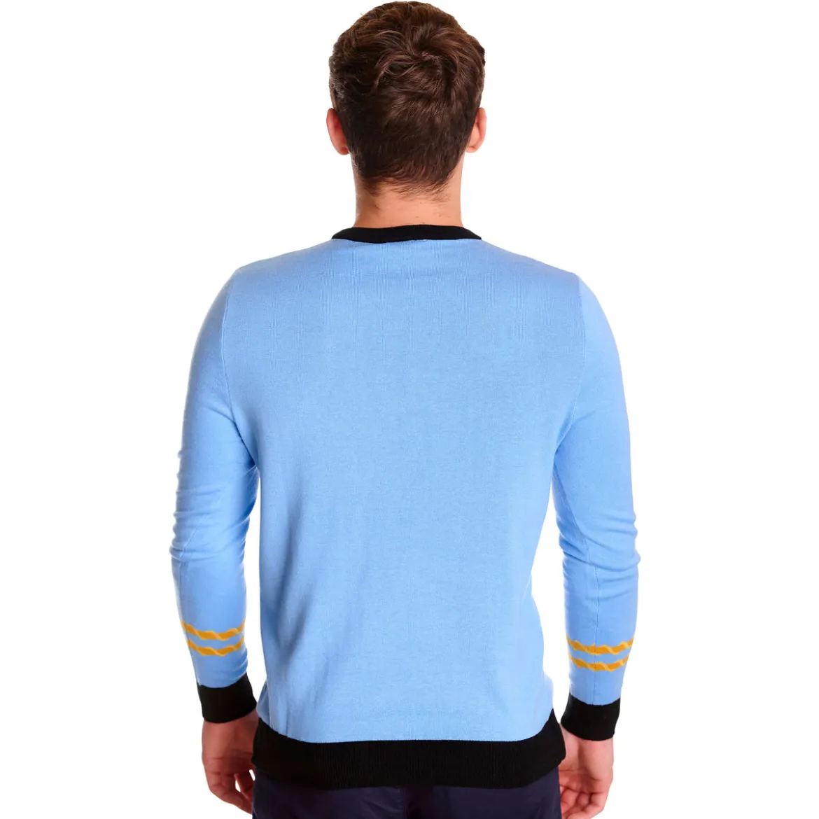 Star Trek - Mister Spock Uniform Strickpullover blau