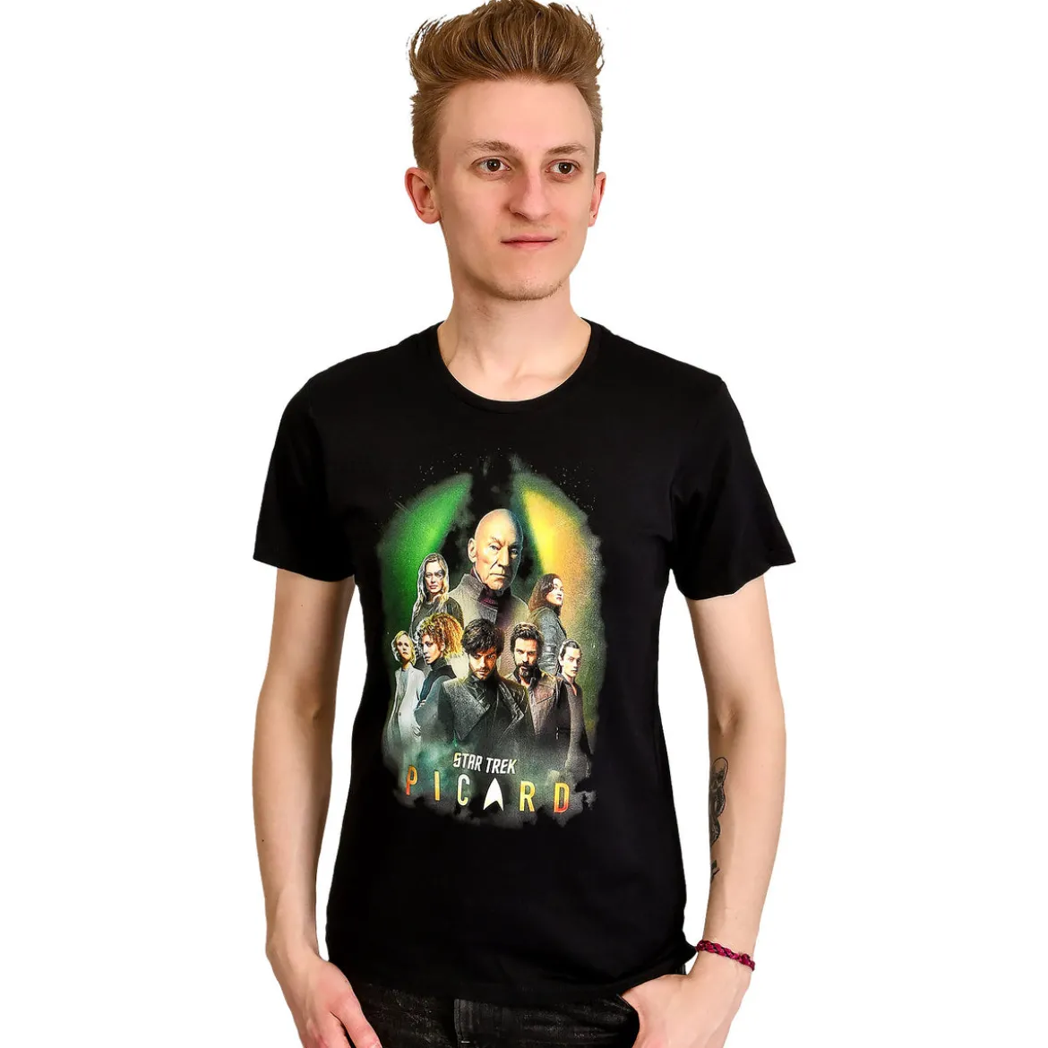 Star Trek - Picard Characters T-Shirt schwarz