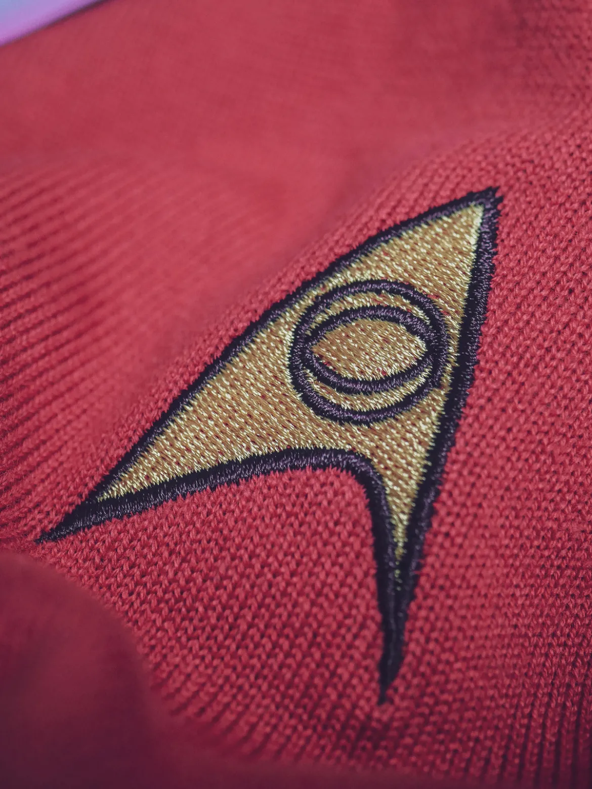 Star Trek - Scotty Uniform Strickpullover rot