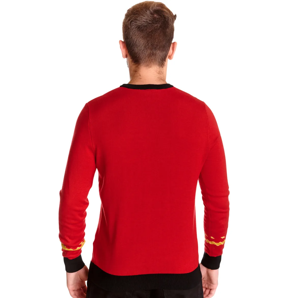 Star Trek - Scotty Uniform Strickpullover rot