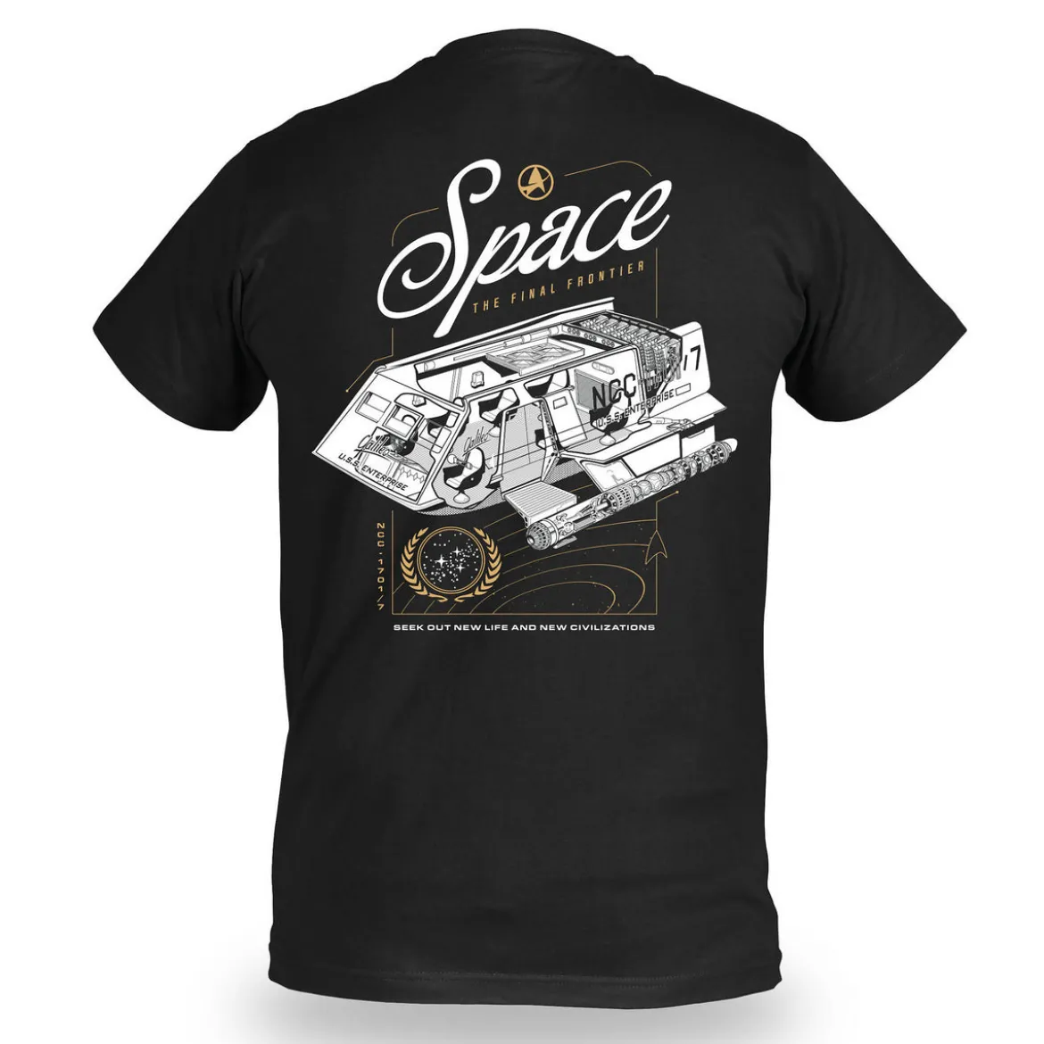 Star Trek - Space The Final Frontier T-Shirt
