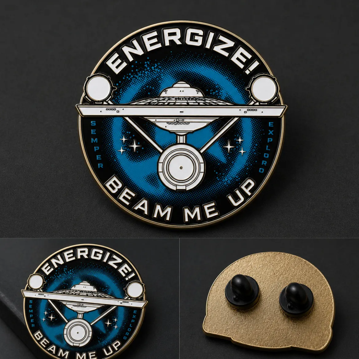 Star Trek - Starfleet Academie Pins 5er Set