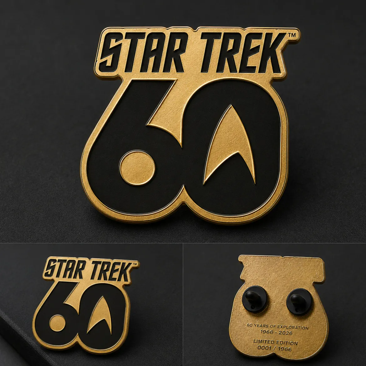 Star Trek - Starfleet Academie Pins 5er Set